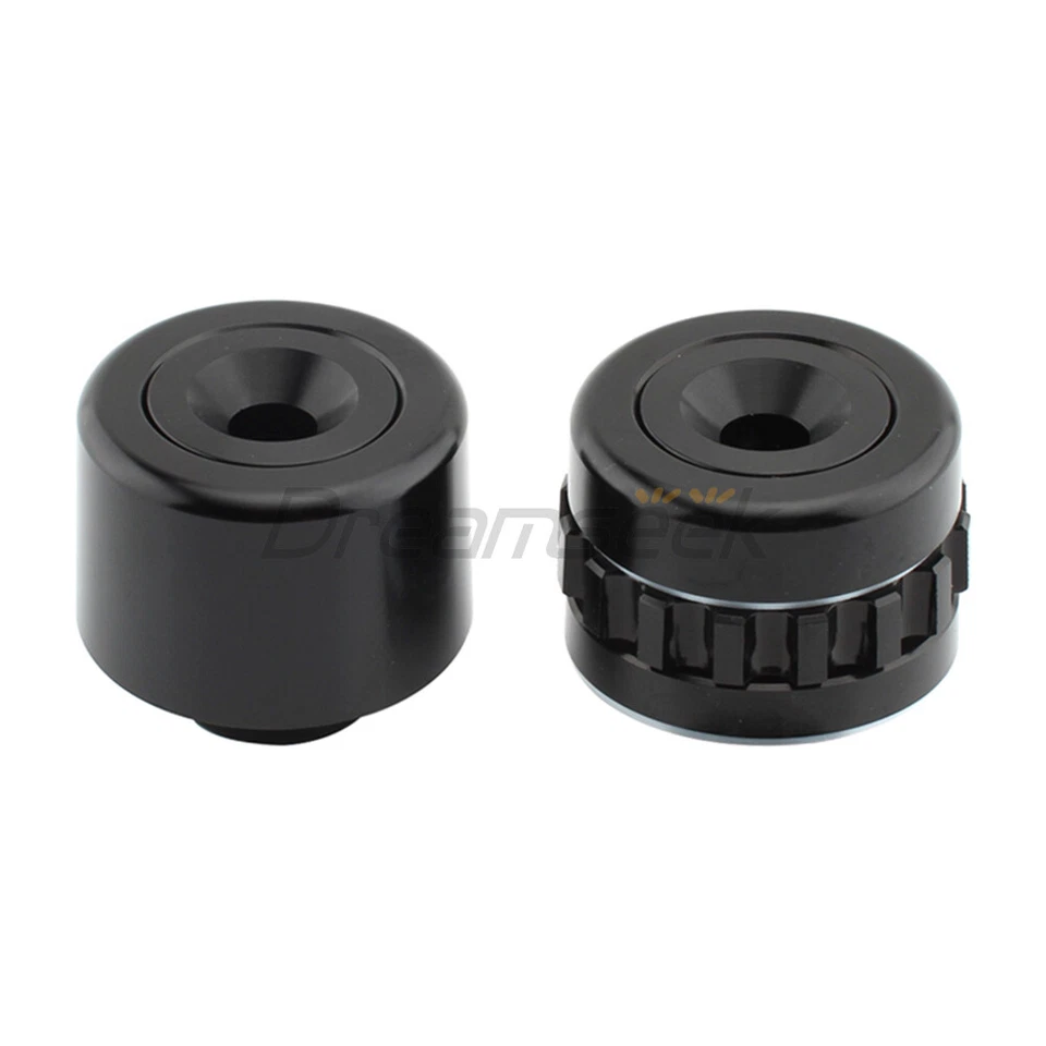 Handlebar Plug Grip End Cap for BMW F650GS F800GS R1200GS R1250GS S1000XR Black - Image 1 of 4