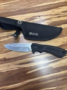 Buck 685 Large Bucklite Max II Fixed Blade Knife with Sheath - Made in USA - Picture 1 of 12
