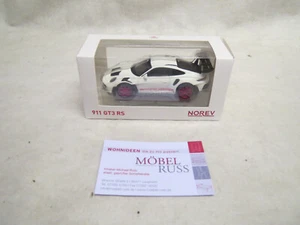 Porsche 911 GT 3 RS weiß rotNorev 1:43 750044 - Picture 1 of 2
