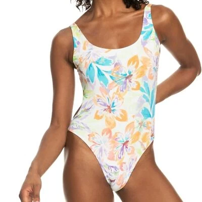 Roxy Juniors Open Back Reversible One-Piece Swimsuit Size XL - Image 1 of 4
