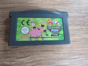 BOB ESPONJA PANTALONES CUADRADOS LA PELÍCULA GAME BOY ADVANCE GBA CARRO SOLAMENTE - Imagen 1 de 2