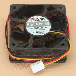 New 9S0612F401 6025 12V 0.08A For SANYO cooling fan Free Shipping - Picture 1 of 5