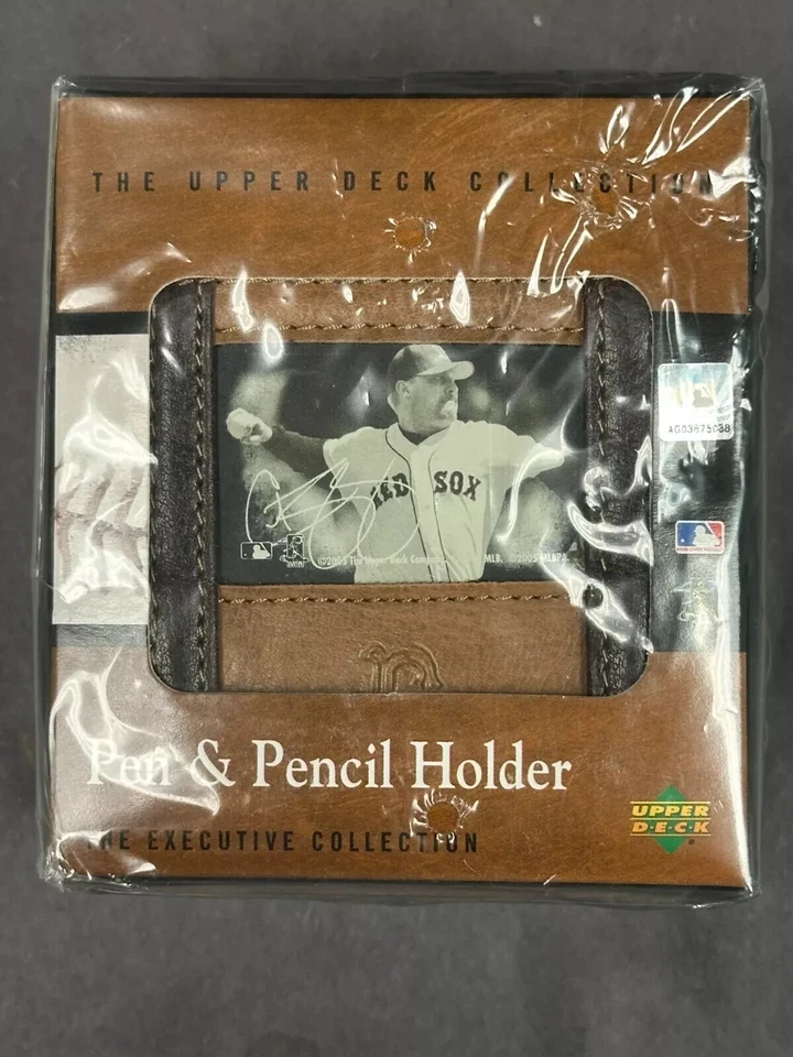 Porta bolígrafos y lápices The Upper Deck Executive Collection Roger Clemens Red Sox Foto 1 de 2