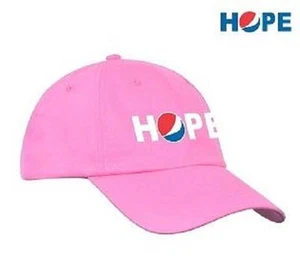 Cappellino Pink Pepsi HOPE - Cappellino in twill di cotone spazzolato non costruito *NUOVO - Foto 1 di 3
