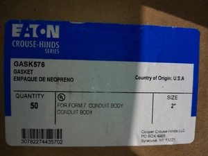 Crouse-Hinds GASK 576, 2" Eaton Rohrkörperdichtung (50 Stück) **SALE** - Bild 1 von 3