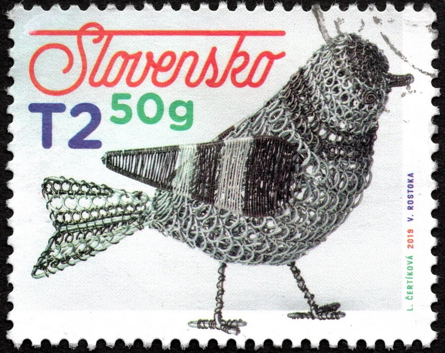 Slovakia - 2019 - T2 50g Bird Issue Postally Used F-VF Centering - Nice - Image 1 of 1
