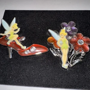 Disney Bradford Exchange WINKS FROM TINK Tinker Bell Pins set of 2 - Picture 1 of 6