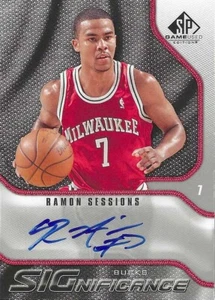 2009 SP Game Used Ramon Sessions #S-RS - Autograph - Picture 1 of 2