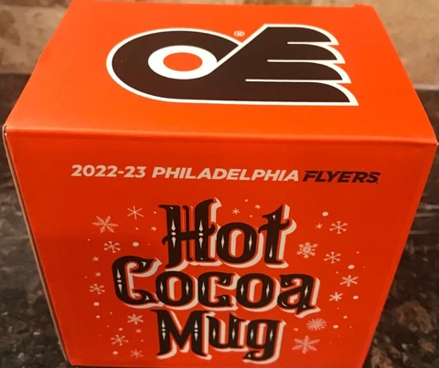 2022-23 Philadelphia Flyers Hot Cocoa Mug - SGA 12/5/2022 - Coffee Tea - New! Cover