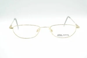 Vintage Opal Fashion KT145 Gold Oval Glasses Eyeglass Frame NOS - Picture 1 of 6