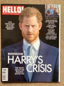 HELLO! Magazine: Prince Harry, James Middleton, Jodie Kidd, Pet Issue, 14.4.25 - Picture 1 of 2