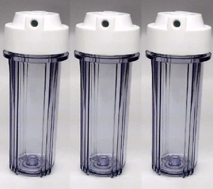 Clear Standard 10" Water Filter Housing for RO Reverse Osmosis Drinking System  - Picture 1 of 1