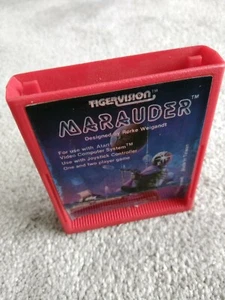 Atari 2600 PAL Marauder rare red cartridge Tigervision Tiger Vision Video Game - Picture 1 of 2