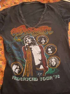 Vintage Aerosmith 1978 American Tour Concert Tee Shirt GO BY MEASUREMENTS - Picture 1 of 8