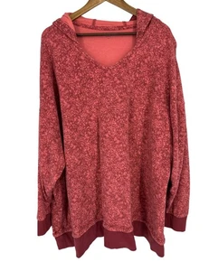Sudadera con capucha para mujer Athleta Sundown Alliance estampado rosa manga larga talla 3X - Imagen 1 de 9