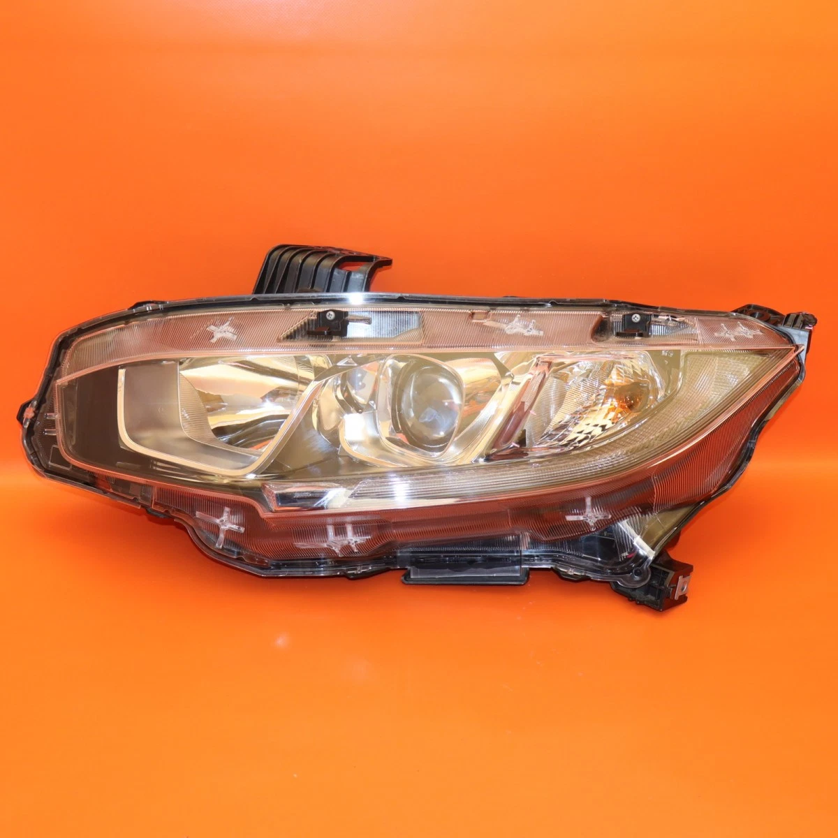 Faro LED De Coche Para Honda Civic 10th 2016-2022 Faros Tilo Lamborghini Plug And Play Accorios De Coche 2 Uds LED Completo - AliExprs