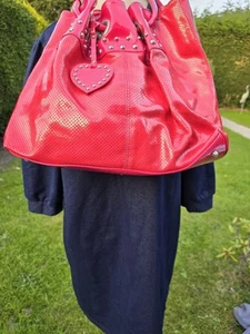 RUSSELL & BROMLEY Shoulder Bag Stud Detail Patent Leather Handbag "Marks" - Picture 1 of 18