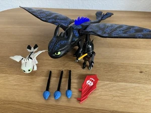 Playmobil 70037 Dragons Ohnezahn und Hicks mit Babydrachen Licht Schussfunktion - Bild 1 von 12