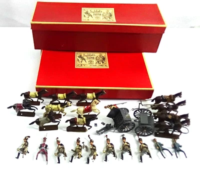 C.B.G.Mignot Les Soldats De Plomb Calvario Artillería Figuras Mixtas Estado Mayor Foto 1 de 4