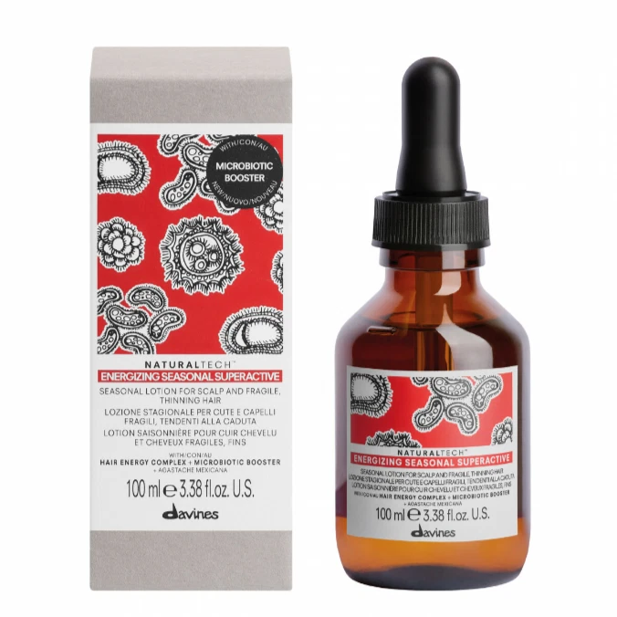 Loción Superactiva Estacional Energizante Davines Naturaltech 100 ml / 3,38 oz Foto 1 de 4