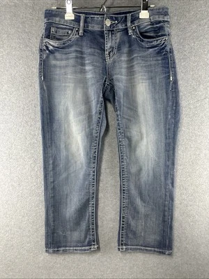 Pantalones de mezclilla Daytrip Virgo para mujer tiro bajo a medio elásticos lavado medio (27) Foto 1 de 4