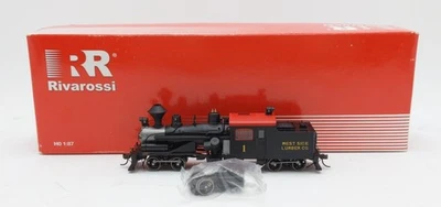 Rivarossi HR2409 HO Westside Lumber Co. 2-Truck Heisler Steam Locomotive #1/Box - Image 1 of 4