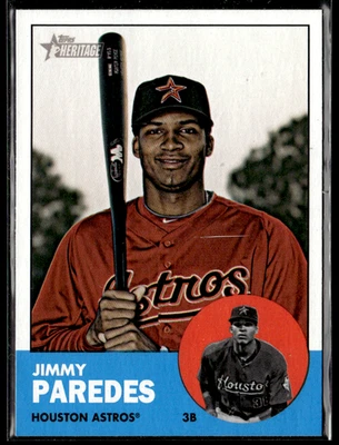 2012 Topps Heritage - Jimmy Paredes #45 - Image 1 of 2