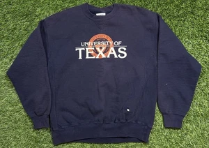 Vintage 90er Russell Athletic Texas Longhorns NCAA Rundhalsausschnitt Sweatshirt Herren L USA - Bild 1 von 8