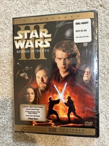 Star Wars Episode 3-Revenge of the Sith (DVD, 2005) - Brand New Sealed - Foto 1 di 6