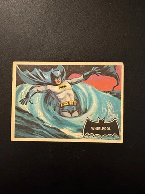 1966 OPC SET BREAK #54 BLACK BAT CARD PRINTED IN CANADA VG-EX! - Image 1 of 2