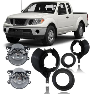 Bumper Fog Light Lamp Bezel Cover Bracket For Nissan Frontier 2005 2006-18 2019 - Picture 1 of 20