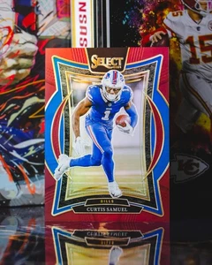 2024 Panini Select #23 Curtis Samuel Maroon Prizm /149 - Bild 1 von 2