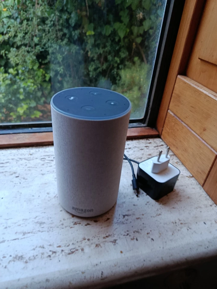 Alexa Echo 2a Gen Grigio Chiaro - Spedizione 24H  - Immagine 1 di 1