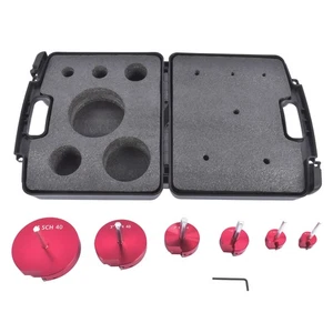 For Reed Tool Clean Ream Extreme Plastic Pipe Fitting Reamer Kit 04529 PPRK6 NEW - Picture 1 of 12