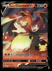 Lance's Charizard V SWSH: Sword & Shield Promo Cards SWSH133 Pokemon Card TCG - Picture 1 of 2