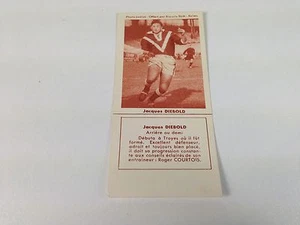 FOOTBALL BISCUITS REM REIMS JACQUES DIEBOLD 50s NO PANINI - Imagen 1 de 1