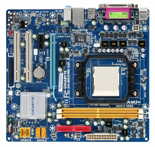 Placa Base GIGABYTE GA-M61PME-S2P AMD Socket AM2 AM2+ DDR2-800 PCI-E SATA VGA - Imagen 1 de 1