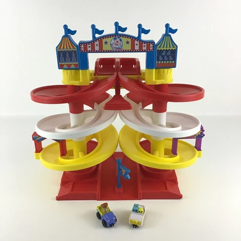 Disney Toy Story 4 Carnival Spiral Speedway Racers Cars with Sounds Fisher Price Cover