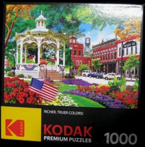 Kodak Premium Puzzles - Main Street, USA -  1000 piece - Picture 1 of 4