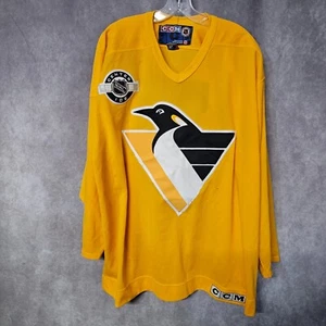 Vintage NHL Pittsburgh Penguins Center Ice Budweiser Party Zone Jersey Mens XL - Picture 1 of 8