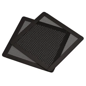 2 szt. 120mm Wentylator komputerowy Grille filtracyjne Siatka Magnetyczna Pyłoszczelna osłona obudowy Czarna - Zdjęcie 1 z 5