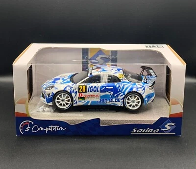 1:18 SOLIDO ALPINE A110 RALLYE #28 - RALLYE DU VAR - 2021 Ref : S1801624 - Immagine 1 di 3