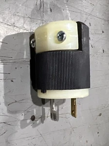 🔥HUBBELL HBL7545C TWIST-LOCK INSULGRIP PLUG 15A 125V 2P 2W, New, Freeship🇺🇸 - Picture 1 of 4