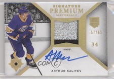 2020-21 Upper Deck Ultimate Collection /65 Arthur Kaliyev #RSP-AK Rookie Auto RC