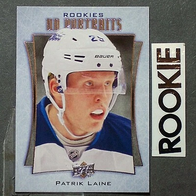 PATRIK LAINE  ROOKIE 2016-17 Upper Deck UD Portraits #P-61 Columbus Blue Jackets - Image 1 of 2
