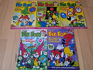 Fix + Foxi Nº13, 14, 16, 17, 41 - Lote 5 cuadernos cómicos con suplemento de 1979 - Imagen 1 de 4