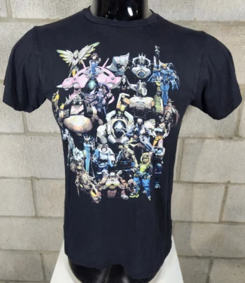 Overwatch Blizzard Lucio Tracer Videogames Black T shirt Medium Designed by Jinx - Image 1 of 4
