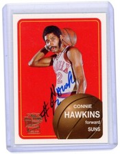 2005-06 1952 Style Topps Fan Favorites Autograph #FFA-CHA Connie Hawkins