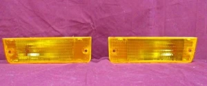 NOS OEM Dodge Shadow Front Bumper Park Lamp/Turn Signal 1992 - 94 PAIR - Picture 1 of 6