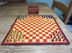 Halma - Vintage Board Game - Missing 8 Pawns - Picture 1 of 10